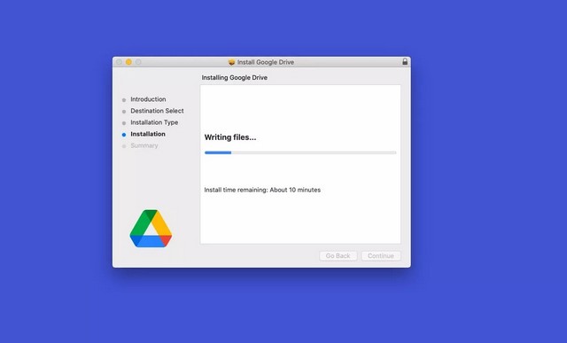 Install Google Drive on your Mac