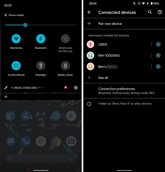 How to turn on Bluetooth on Android