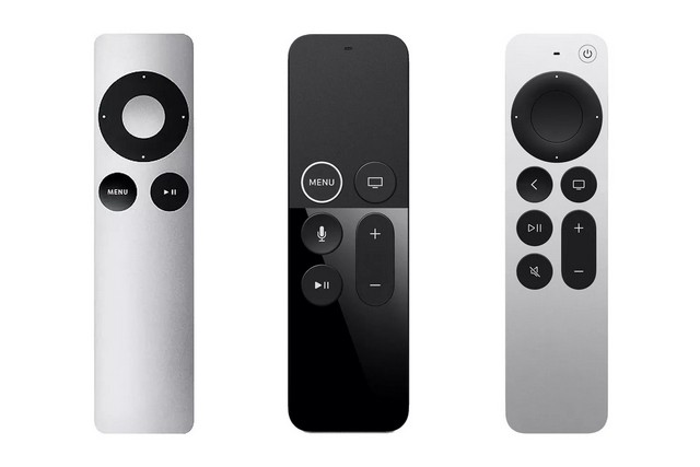Apple TV remotes
