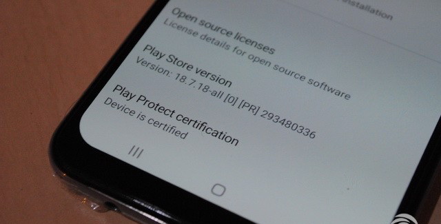 Check your Google Play version