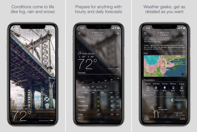 Yahoo Weather - the best travel app