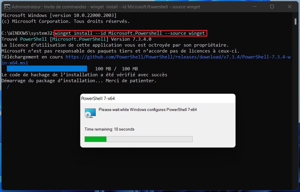 Update PowerShell on Windows 11