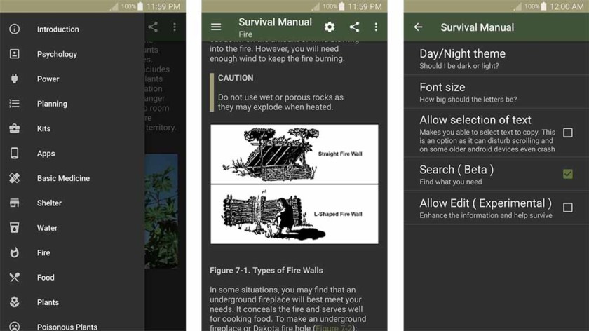 Offline survival guide