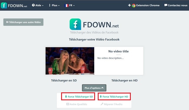 Download Facebook video without software