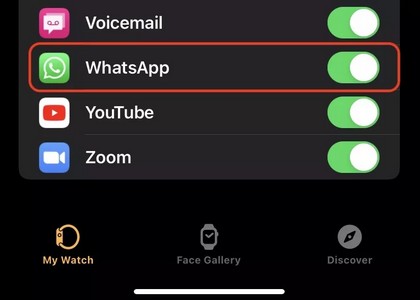 Use WhatsApp on your Apple Watch