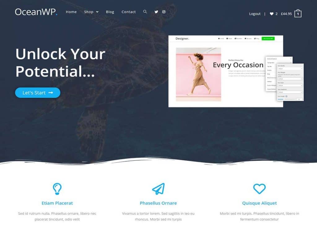 OceanWP Best WordPress Free Theme
