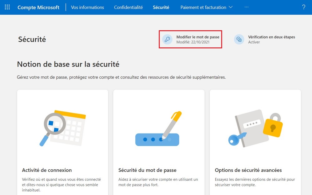 Windows 11 password change