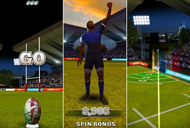 Flick Rugby - a sports game