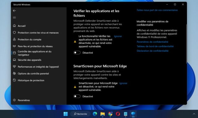 How to disable SmartScreen on Windows 11