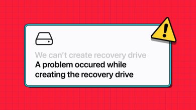Top 7 ways to fix 'We can't create a recovery drive' error in Windows 11