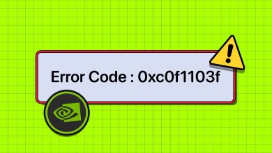 Top 8 Ways to Fix “GeForce Now Error Code 0xc0f1103f” on NVIDIA GeForce Now is a game streaming service that allows you to play games using a browser or app on any device.  All you need is a fast internet connection, and they offer free and paid plans.  But many users are facing GeForce Now Error Code 0xc0f1103f, which hinders their gaming session.Windows 11