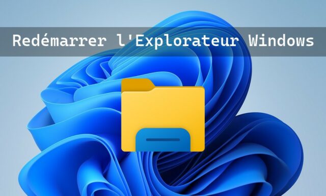 How to restart Windows Explorer