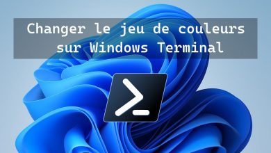 Comment changer le jeu de couleurs sur Windows Terminal