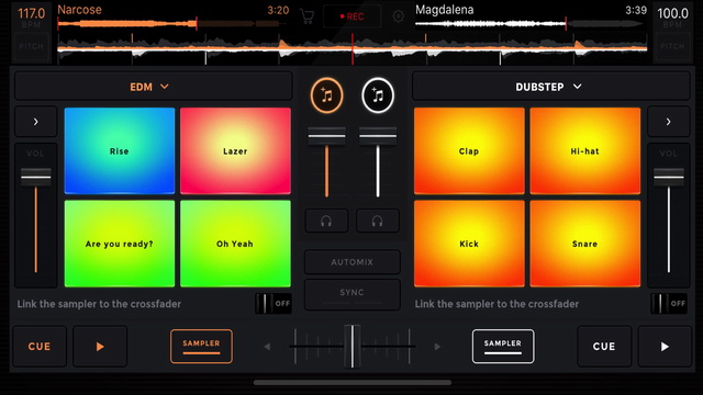 Edging Mix - DJ App
