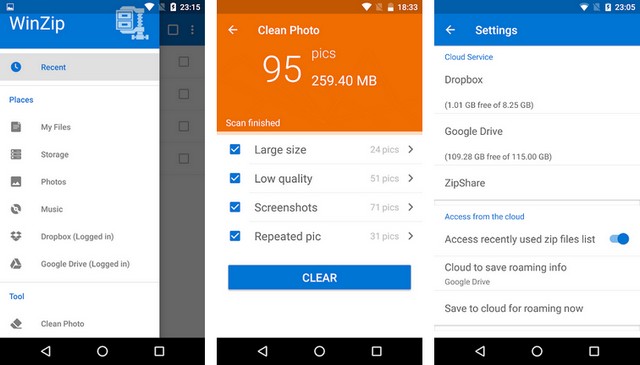 WinZip - the best unzip app for Android