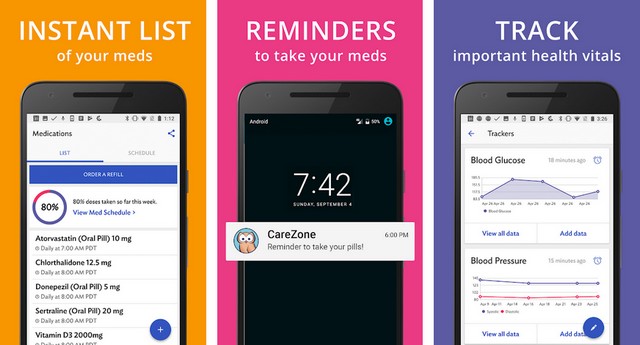 CareZone - The best medical app on Android