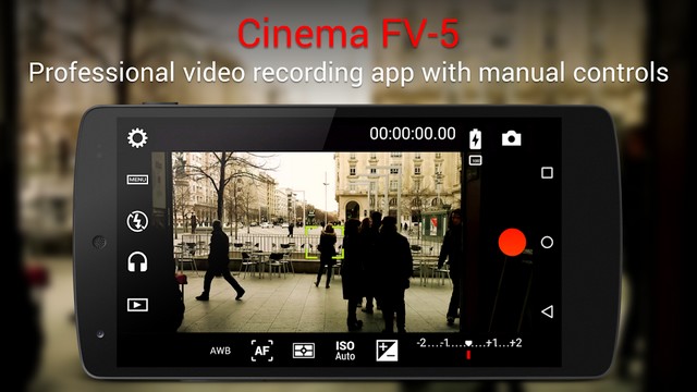 Cinema FV-5 - Video recording applications