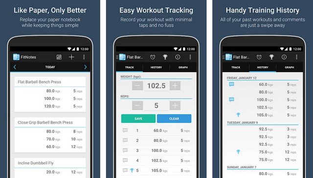 FitNotes - The best bodybuilding app