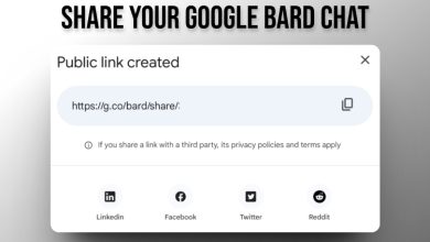 How to Share Your Google Bard AI Chats