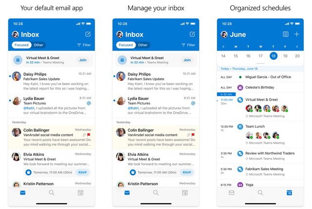 Microsoft Outlook - the best email application