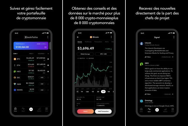 Blockfolio - The best cryptocurrency app