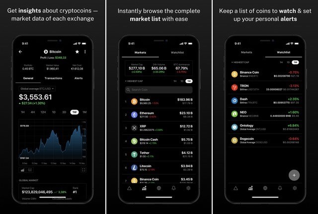 Delta - the best cryptocurrency app