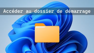 Comment accéder au dossier de démarrage dans Windows 11