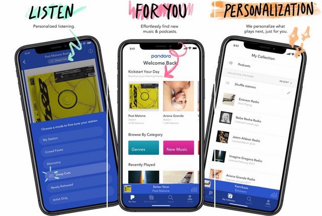 Pandora - The best app for listening to radio
