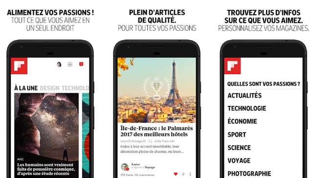 Flipboard - apps to follow the news