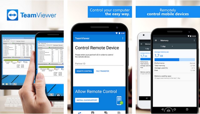 TeamViewer - Connect your Android smartphone to your PC