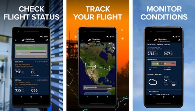 FlightStats - application for tracking aircraft