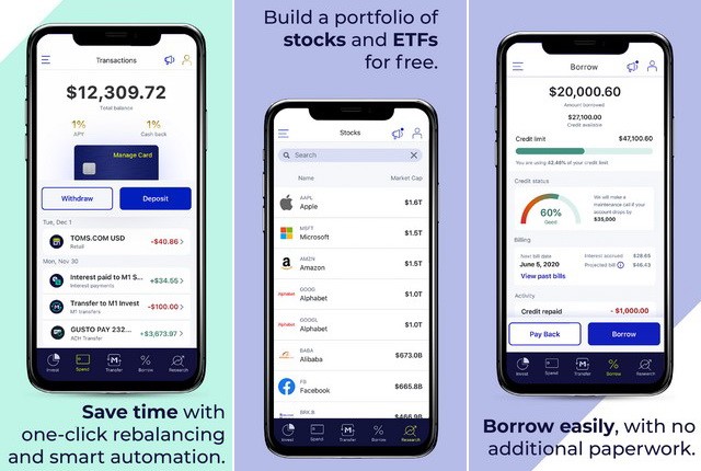 M1 Finance - investment apps for iPhone