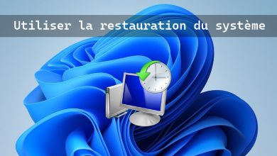 Comment utiliser la restauration du système sous Windows