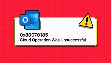 7 Fixes for OneDrive Error 0x80070185 “The Cloud Operation Did Not Work”