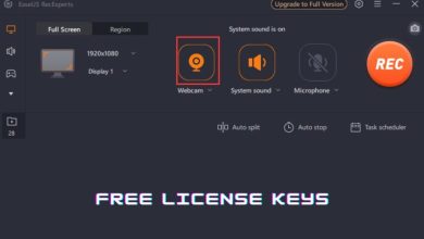 EaseUS RecExperts Pro License Key Free 2023