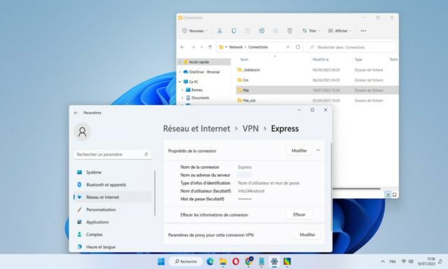 Export and import VPN settings in Windows 11