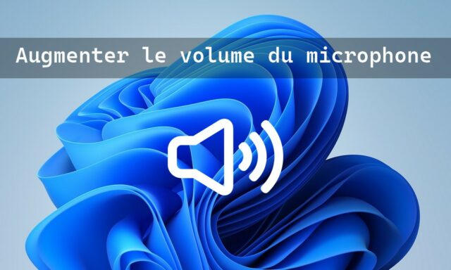How to increase microphone volume on Windows 11