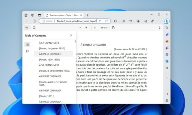 How to open EPUB files on Microsoft Edge