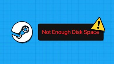 Top 7 ways to fix Steam insufficient disk space error