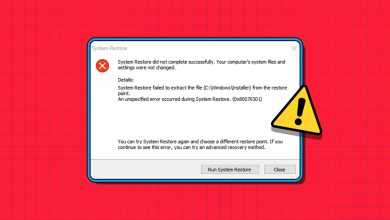 Top 8 Ways to Fix “System Restore Did Not Complete Successfully” Error on Windows