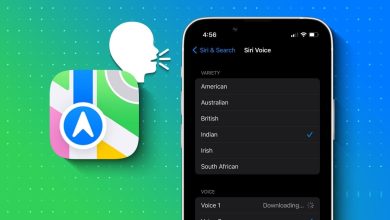 كيفية تغيير الصوت في Apple Maps على iPhone و Mac