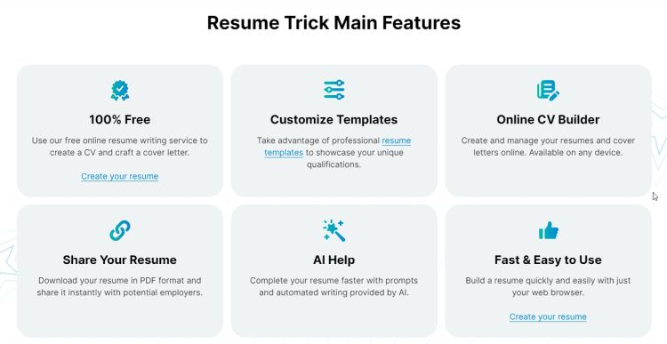 completely free resume trick