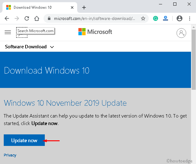 Update Windows using ISO