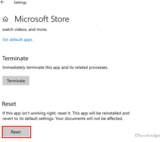 Microsoft Store Error 0x80073CFE 