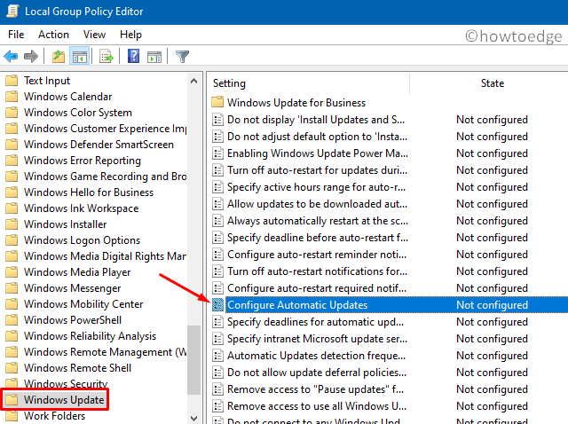Disable Windows 10 Updates - Group Policy