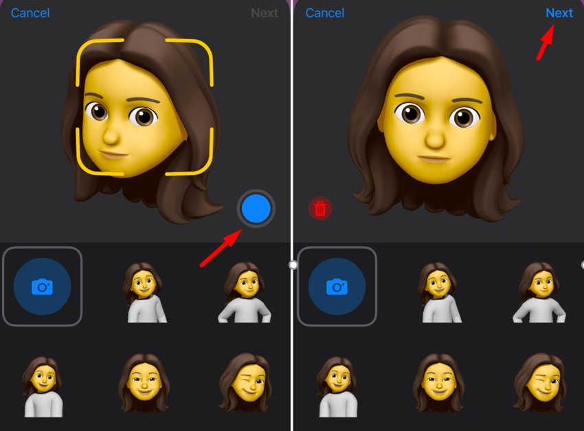 Create your Contact Poster using memoji and use it during calls
