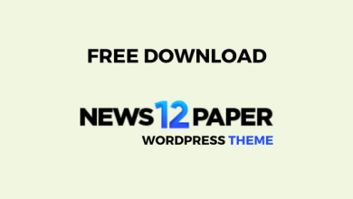 Newspaper Theme Free Download