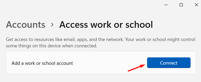 Microsoft Teams - Add a work or school account