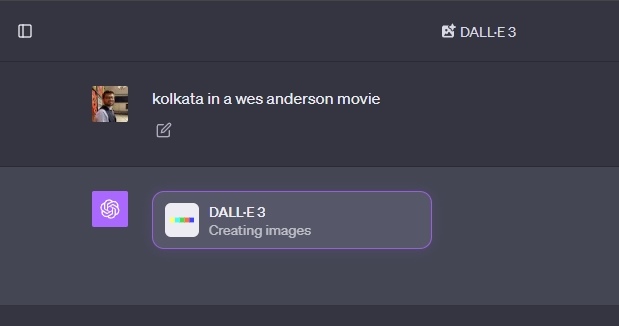 dall -e 3 prompt in chatgpt