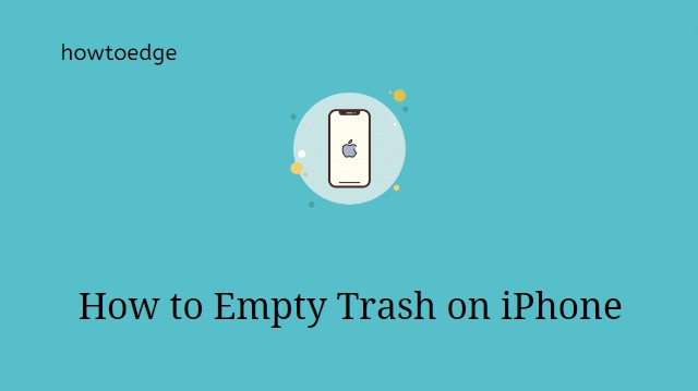 How to Empty Trash on iPhone mobile